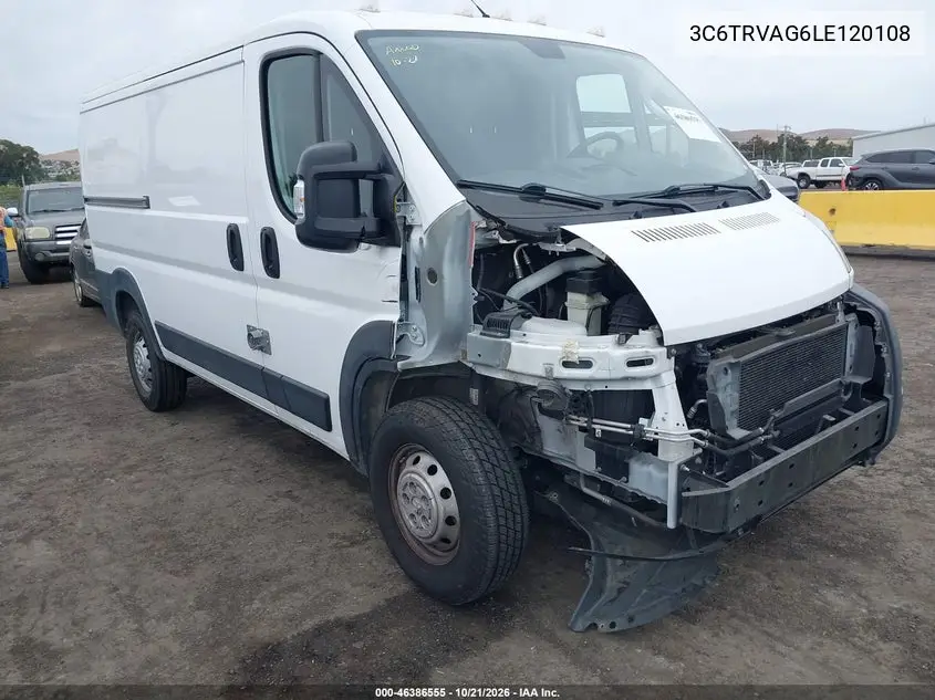 RAM PROMASTER CITY 2020, VIN 3C6TRVAG6LE120108