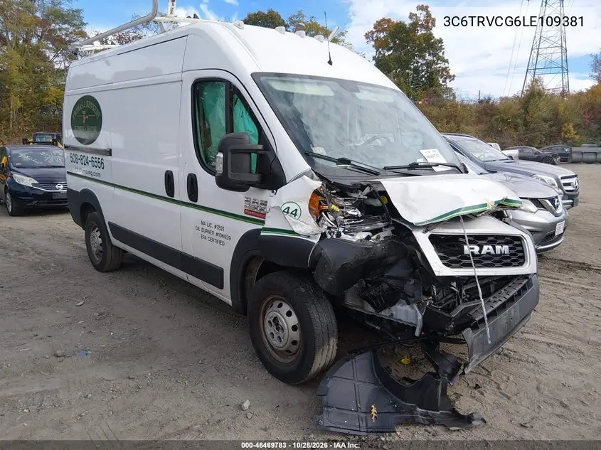 RAM PROMASTER CITY 2020, VIN 3C6TRVCG6LE109381