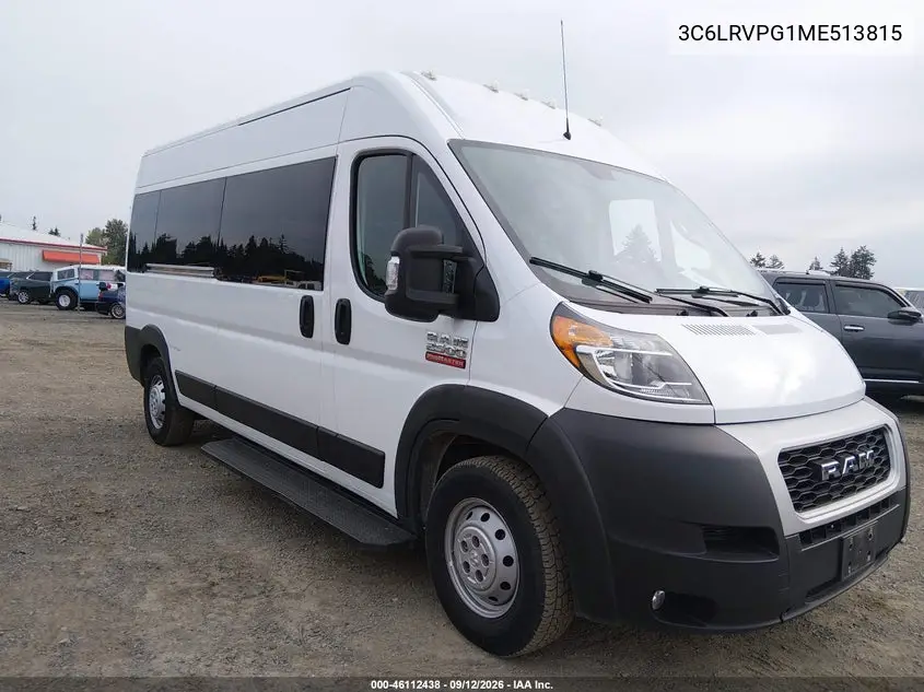RAM PROMASTER CITY 2021, VIN 3C6LRVPG1ME513815