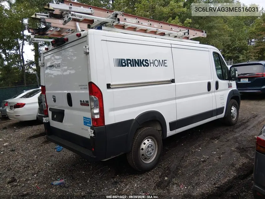 2021 RAM PROMASTER CITY VIN 3C6LRVAG3ME516031 — фото 4