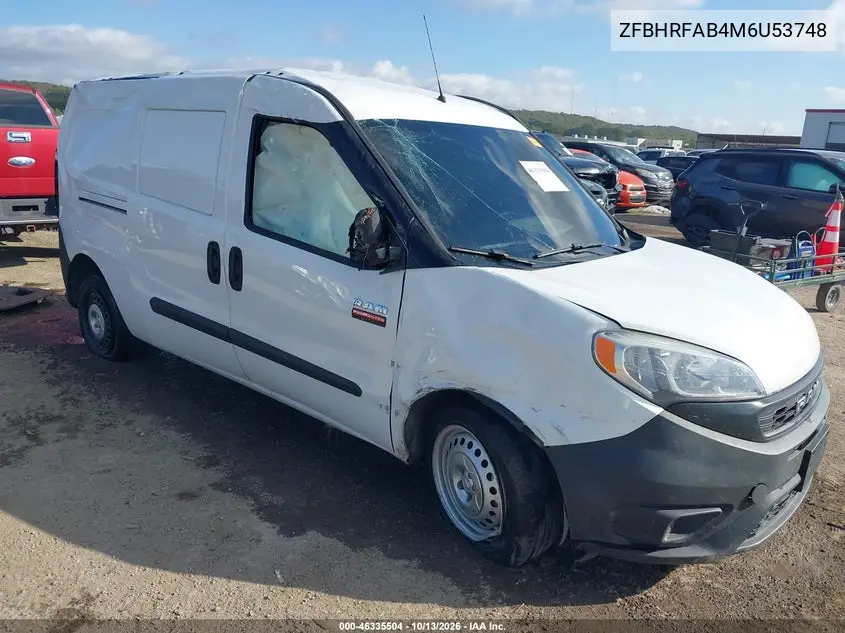 RAM PROMASTER CITY 2021, VIN ZFBHRFAB4M6U53748