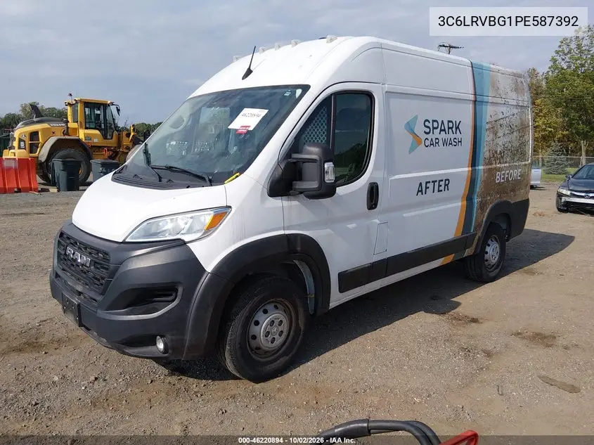 2023 RAM PROMASTER CITY VIN 3C6LRVBG1PE587392 — фото 2