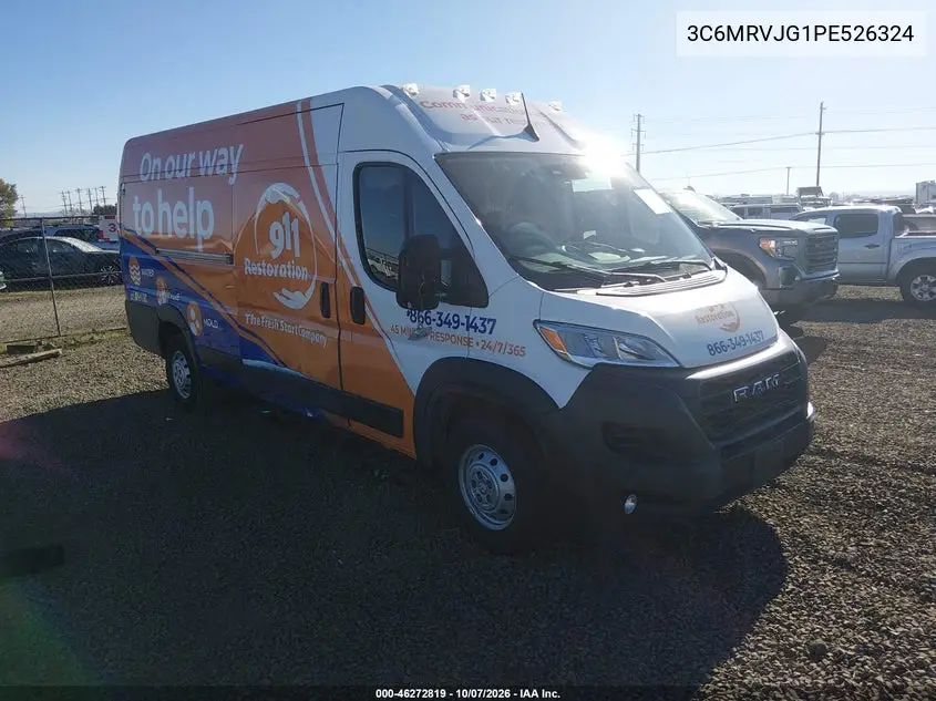 RAM PROMASTER CITY 2023, VIN 3C6MRVJG1PE526324
