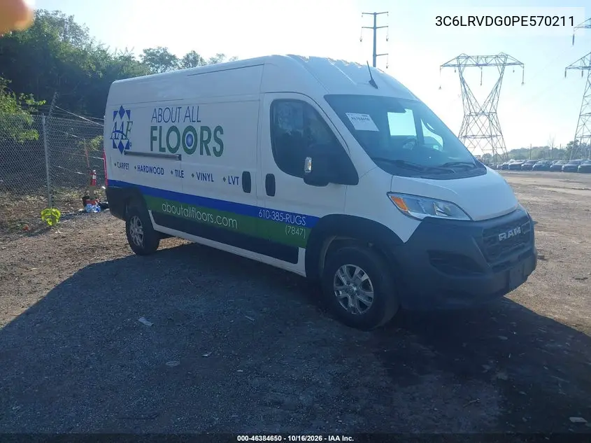 RAM PROMASTER CITY 2023, VIN 3C6LRVDG0PE570211