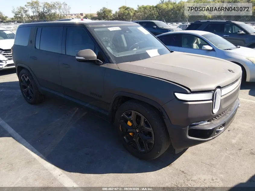 RIVIAN R1S 2024, VIN 7PDSGABA6RN043072