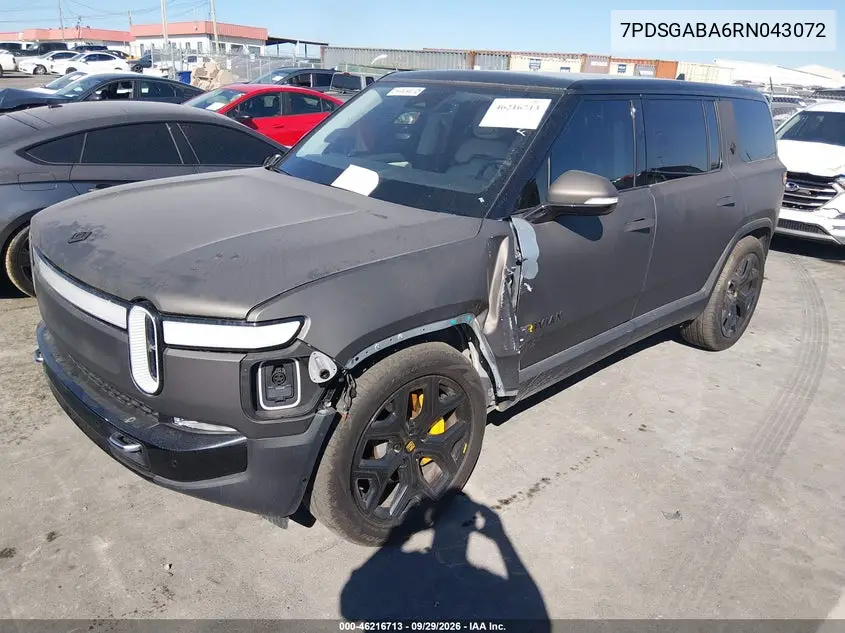 2024 RIVIAN R1S VIN 7PDSGABA6RN043072 — фото 2