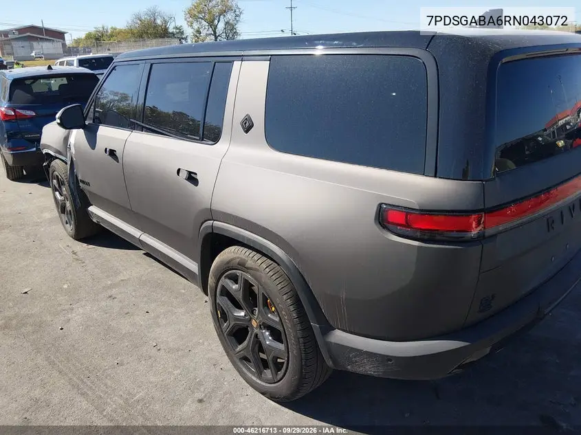 2024 RIVIAN R1S VIN 7PDSGABA6RN043072 — фото 3
