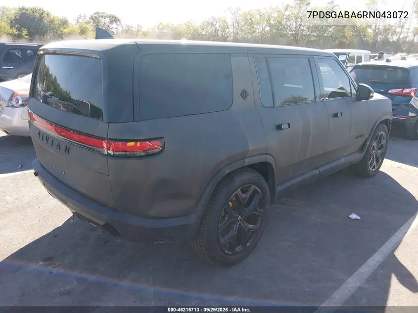 2024 RIVIAN R1S VIN 7PDSGABA6RN043072 — фото 4