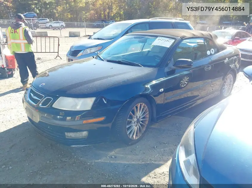 2005 SAAB 9-3 VIN YS3FD79Y456014884 — фото 2
