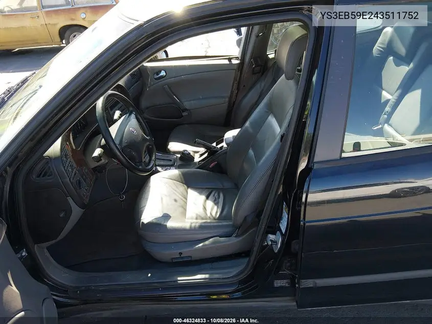 2004 SAAB 9-5 VIN YS3EB59E243511752 — фото 5