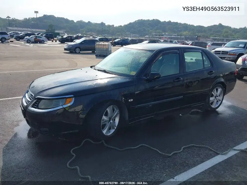 2006 SAAB 9-5 VIN YS3EH49G563523911 — фото 2