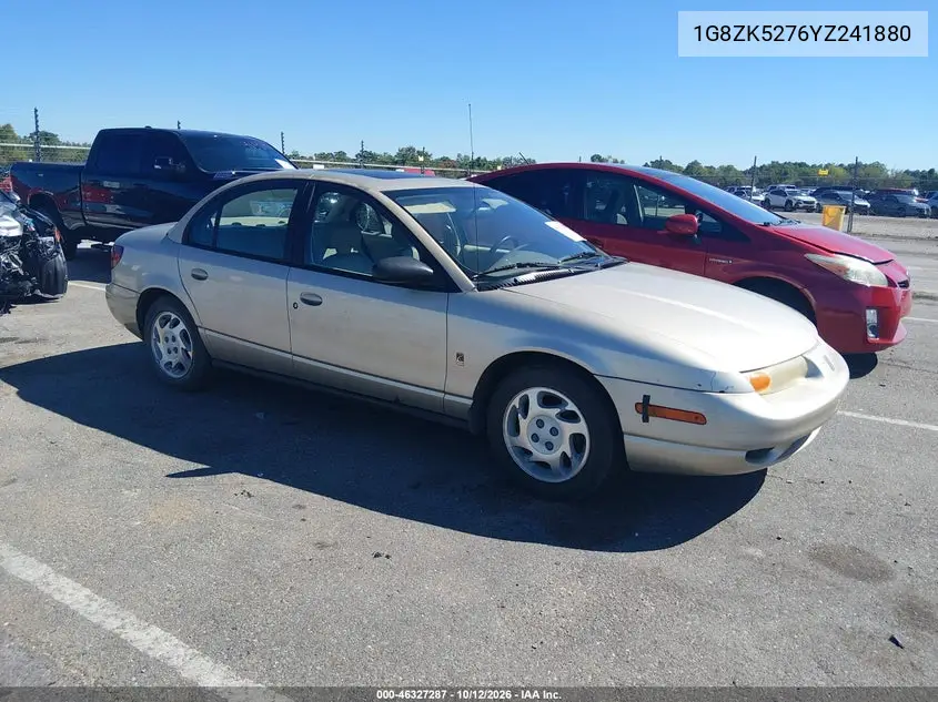 SATURN N/A 2000, VIN 1G8ZK5276YZ241880