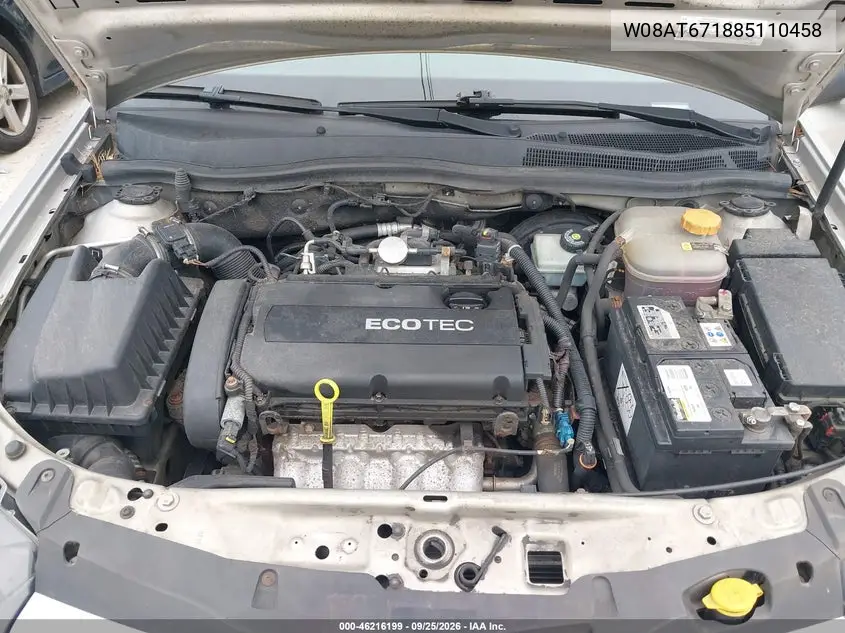 2008 SATURN ASTRA VIN W08AT671885110458 — фото 10