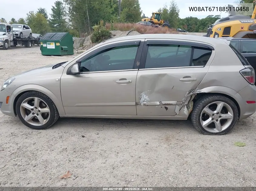 2008 SATURN ASTRA VIN W08AT671885110458 — фото 14