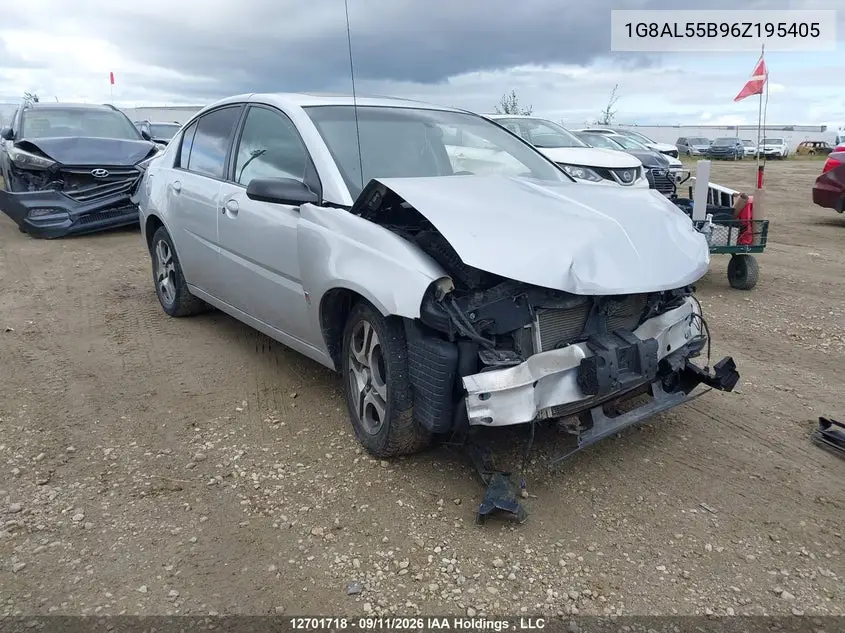 SATURN ION 2006, VIN 1G8AL55B96Z195405
