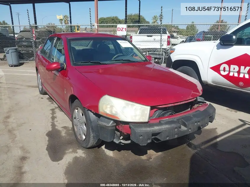 SATURN LW 2003, VIN 1G8JU54F73Y516571