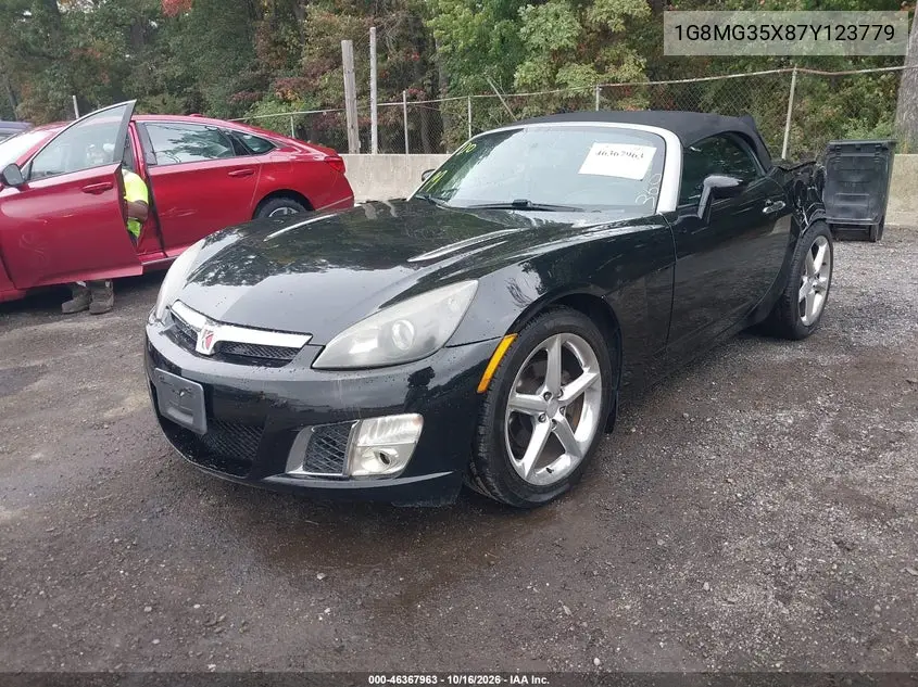 2007 SATURN SKY VIN 1G8MG35X87Y123779 — фото 2