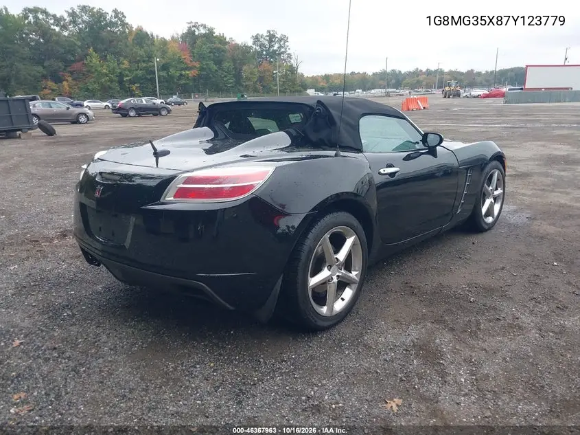 2007 SATURN SKY VIN 1G8MG35X87Y123779 — фото 4