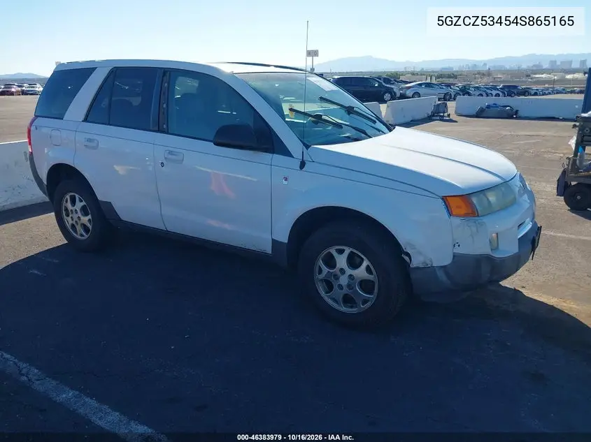 SATURN VUE 2004, VIN 5GZCZ53454S865165