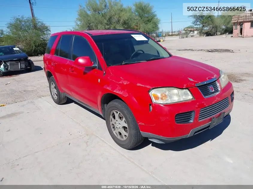 SATURN VUE 2006, VIN 5GZCZ53466S866425