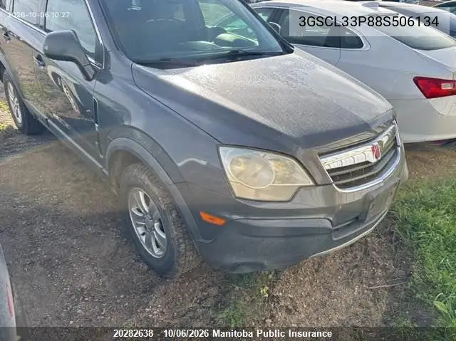 SATURN VUE 2008, VIN 3GSCL33P88S506134