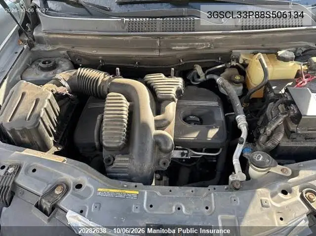 2008 SATURN VUE VIN 3GSCL33P88S506134 — фото 10