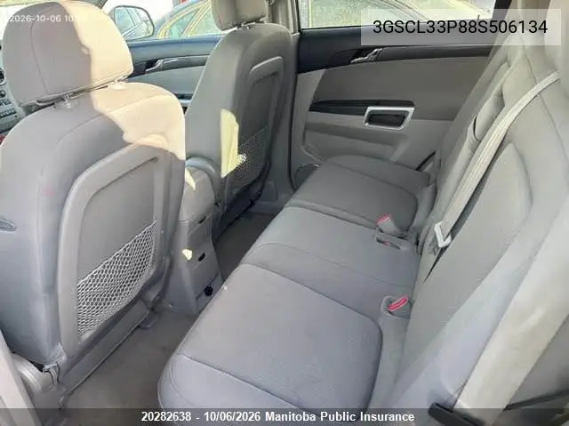 2008 SATURN VUE VIN 3GSCL33P88S506134 — фото 8
