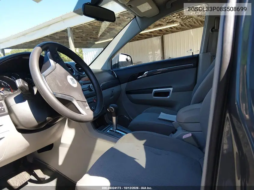 2008 SATURN VUE VIN 3GSCL33P08S508699 — фото 5