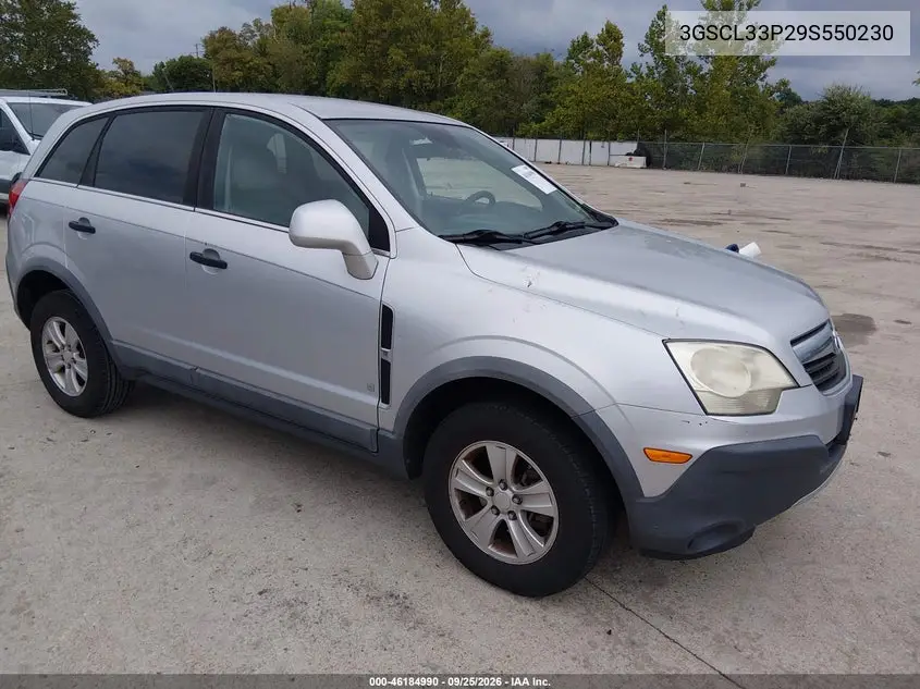 SATURN VUE 2009, VIN 3GSCL33P29S550230