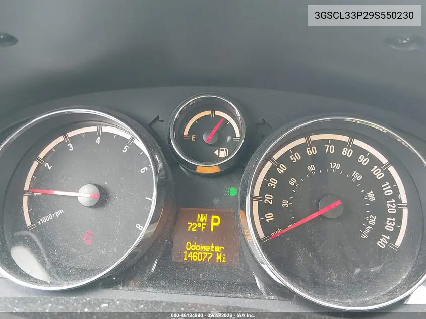 2009 SATURN VUE VIN 3GSCL33P29S550230 — фото 7