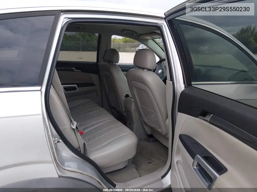 2009 SATURN VUE VIN 3GSCL33P29S550230 — фото 8