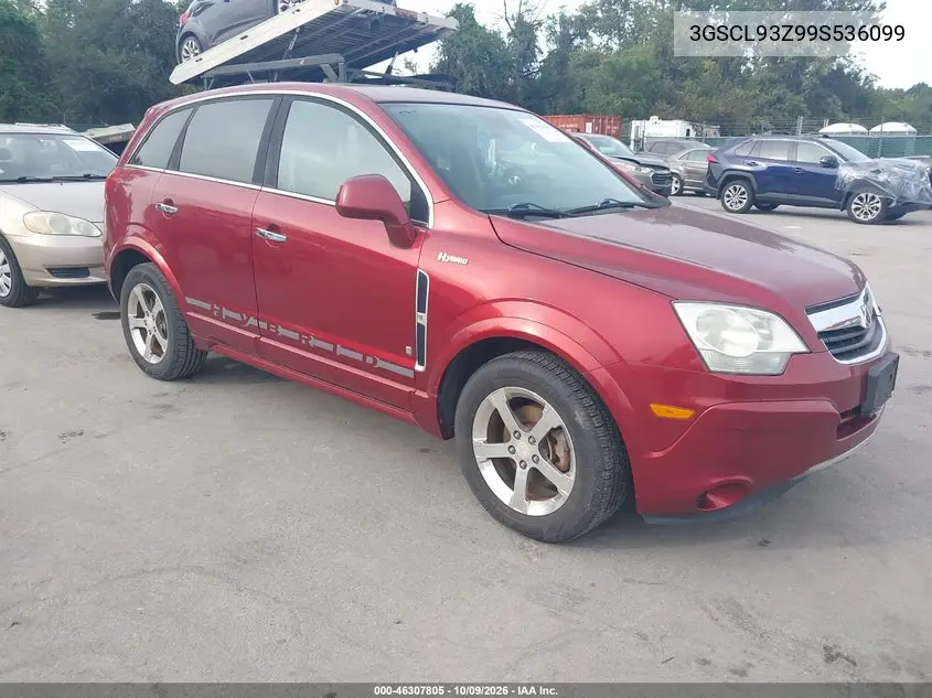 SATURN VUE 2009, VIN 3GSCL93Z99S536099