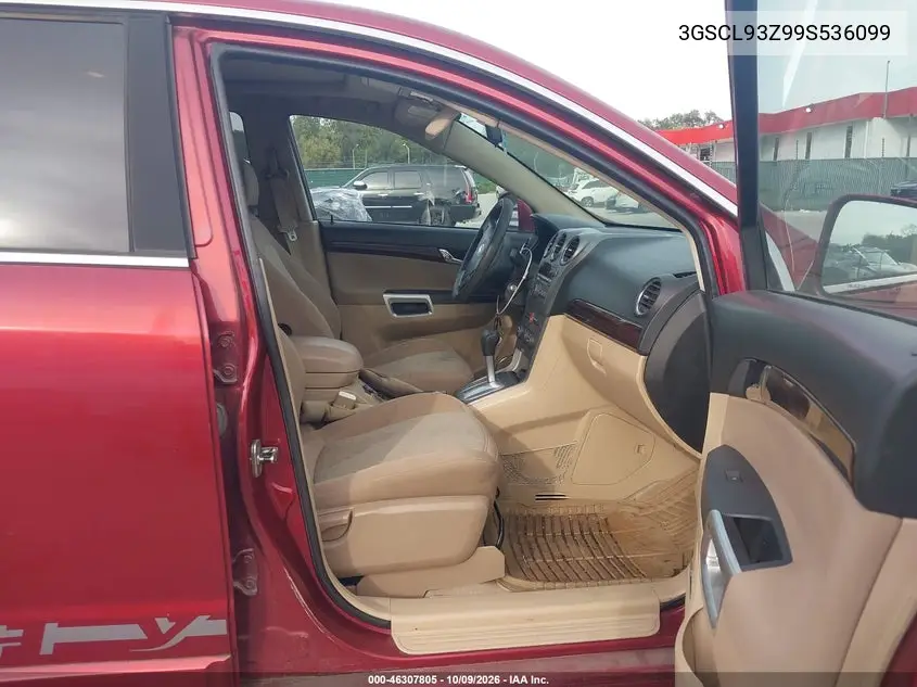 2009 SATURN VUE VIN 3GSCL93Z99S536099 — фото 5