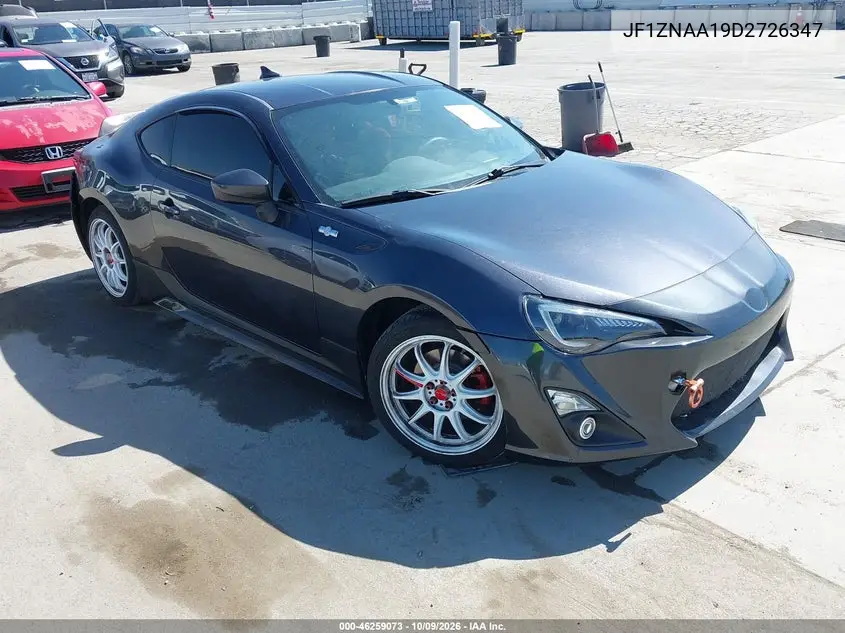 SCION FR-S 2013, VIN JF1ZNAA19D2726347