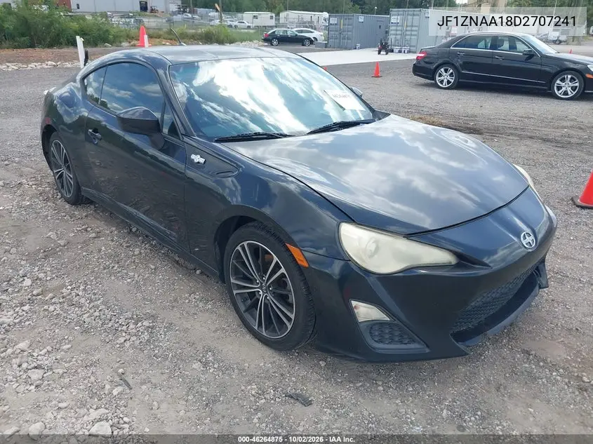 SCION FR-S 2013, VIN JF1ZNAA18D2707241