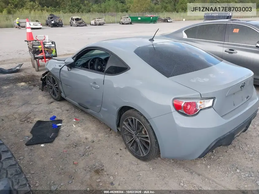 2014 SCION FR-S VIN JF1ZNAA17E8703003 — фото 3