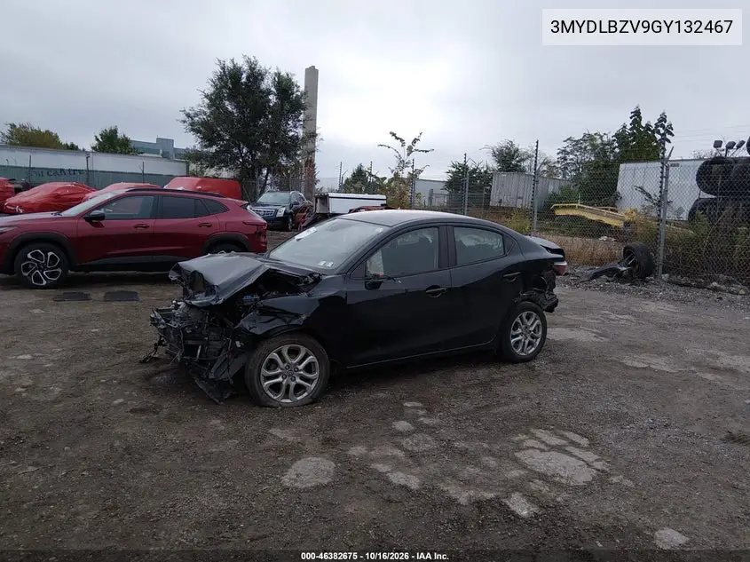 SCION IA 2016, VIN 3MYDLBZV9GY132467