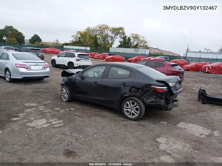2016 SCION IA VIN 3MYDLBZV9GY132467 — фото 3