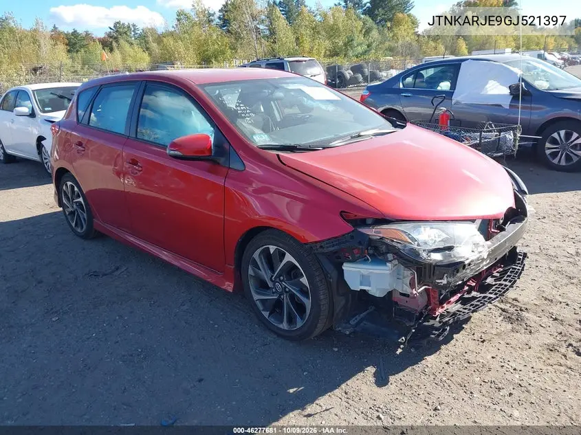 SCION IM 2016, VIN JTNKARJE9GJ521397