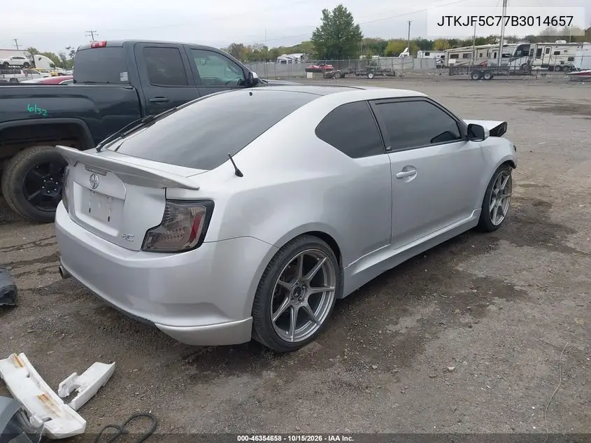 2011 SCION TC VIN JTKJF5C77B3014657 — фото 4