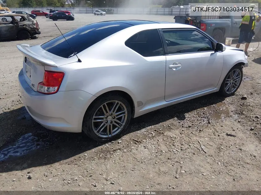 2012 SCION TC VIN JTKJF5C71C3034517 — фото 4