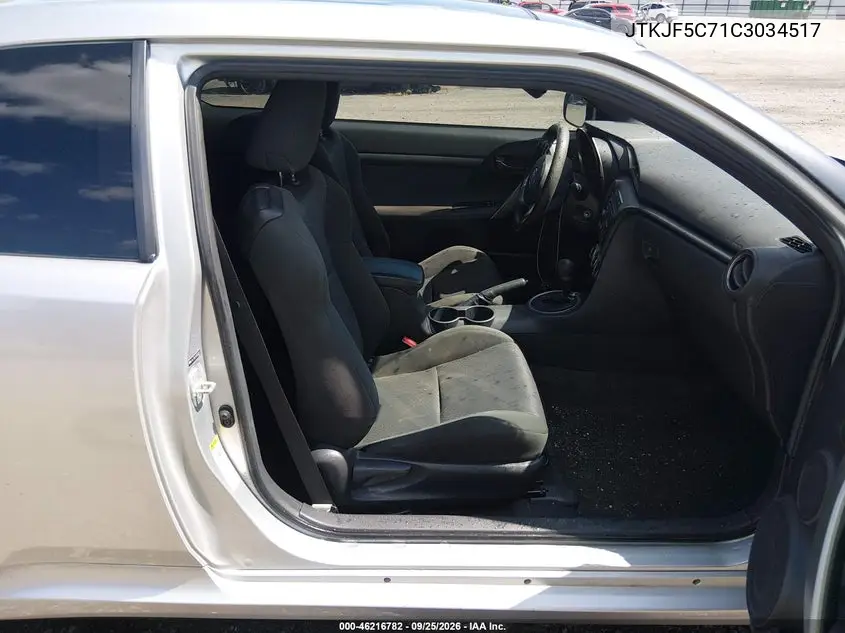 2012 SCION TC VIN JTKJF5C71C3034517 — фото 5