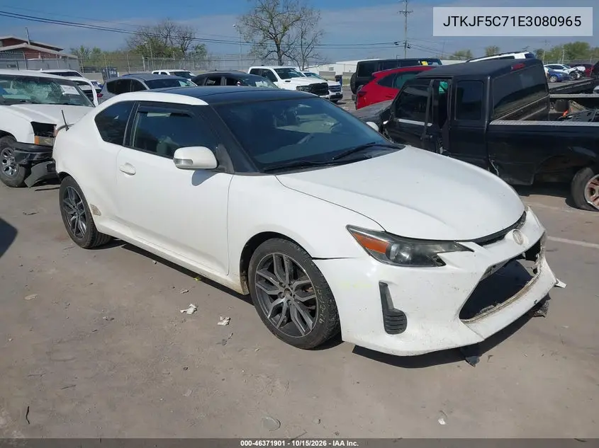 SCION TC 2014, VIN JTKJF5C71E3080965