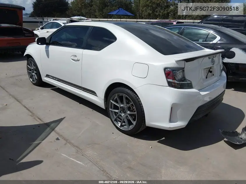 2015 SCION TC VIN JTKJF5C72F3090518 — фото 3