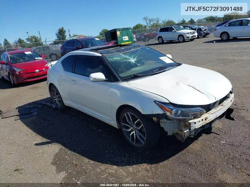 SCION TC 2015, VIN JTKJF5C72F3091488