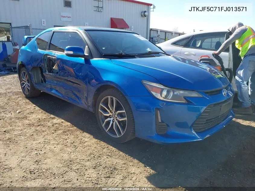 SCION TC 2015, VIN JTKJF5C71FJ013571