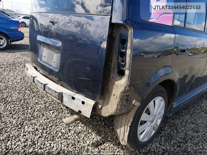 2005 SCION XB VIN JTLKT334454022653 — фото 14