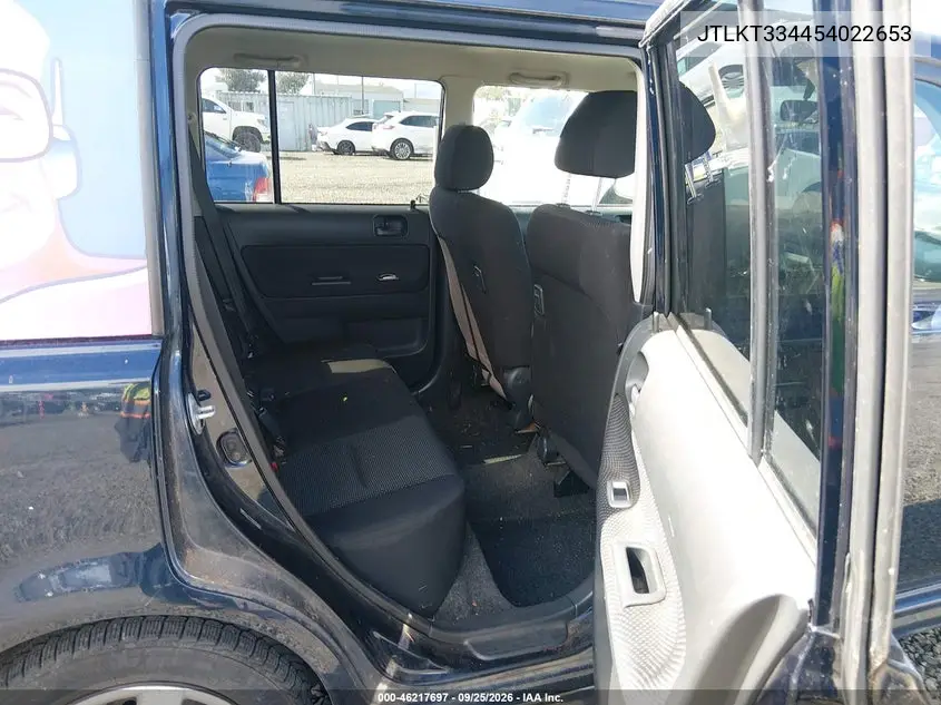 2005 SCION XB VIN JTLKT334454022653 — фото 8