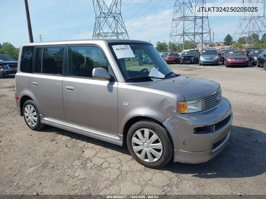 SCION XB 2005, VIN JTLKT324250205025