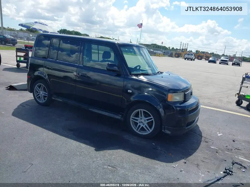 SCION XB 2006, VIN JTLKT324864053908